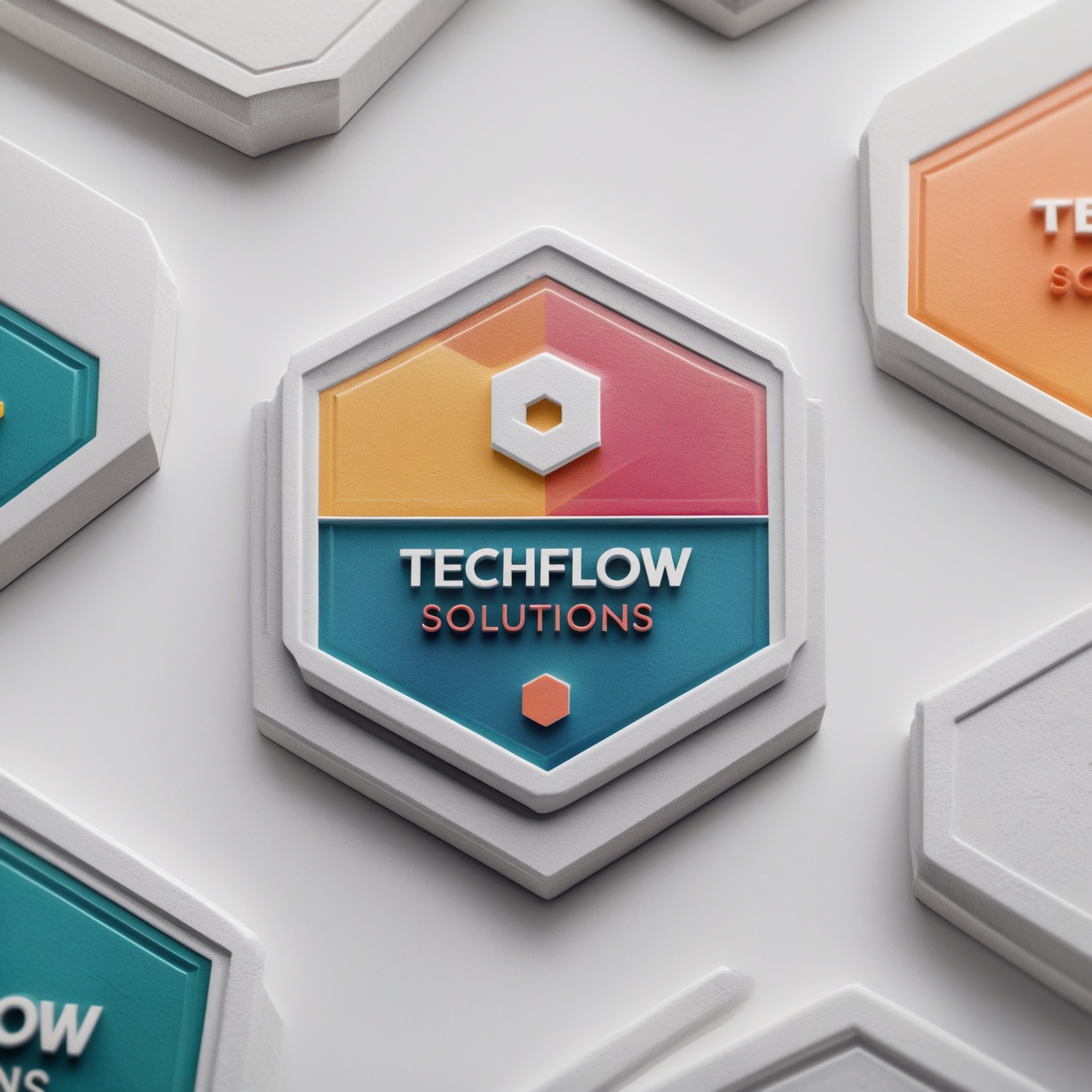 Logo raytraced pour medical - design professionnel IA